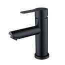 Modern black stainless steel single handle faucet bathroom mixer