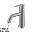 Modern black stainless steel single handle faucet bathroom mixer