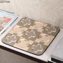 Modern black & tan acrylic tic-tac-toe chessboard set living room decor