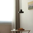 Modern black terrazzo led pendant lamp for dining room