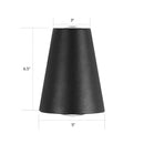 Modern black trapezoid wall light garden maximum bulb wattage