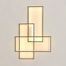 DecorBites™ Modern Black Traverse Wall Sconce - 20.5"/30" Wide, Acrylic Wall Light in Warm/White