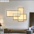 DecorBites™ Modern Black Traverse Wall Sconce - 20.5"/30" Wide, Acrylic Wall Light in Warm/White