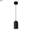 Modern black travertine led pendant lamp kitchen gold interior lining