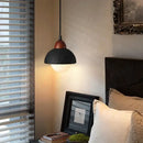DecorBites™ Black Travertine Pendant Light: Nordic Modern LED Hanging Lamp for Living Room & Bedroom
