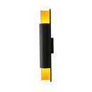 Modern black tubular wall mounted bedside lamp bedroom e26 e27 light