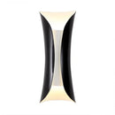 Modern black tubular wall mounted bedside lamp bedroom e26 e27 light