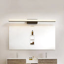 Modern black warm white linear led sconce bathroom wall light