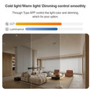 Modern black & white 36w led surface mounted ceiling light living room