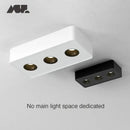 Modern black & white 36w led surface mounted ceiling light living room