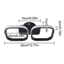 Modern black & white acrylic led ceiling lamp living room light