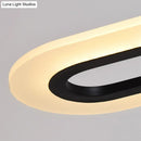 DecorBites™ Minimalist LED Island Light Fixture - Acrylic Oblong Design