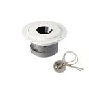 Modern black & white adjustable gu10 mr16 ceiling downlight bedroom