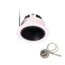 Modern black & white adjustable gu10 mr16 ceiling downlight bedroom