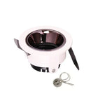 Modern black & white adjustable gu10 mr16 ceiling downlight bedroom