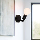 Modern black & white adjustable wall lamp holder bedroom sconce