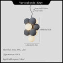 DecorBites™ Ball LED Ceiling Chandelier Modern Creative Kitchen Island Bedroom Pendant Lights