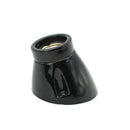 Modern black & white ceramic e27 lamp bulb holder for living room