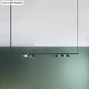 Modern black & white chandelier dining room pendant light