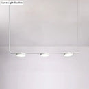 Modern black & white chandelier dining room pendant light