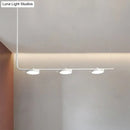 Modern black & white chandelier dining room pendant light