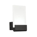 Modern black & white cuboid design led sconce – bedroom wall light