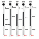 Modern black & white cylinder led pendant light for kitchen