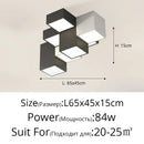 Modern black & white decorbites geometric chandelier bedroom light