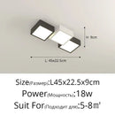 Modern black & white decorbites geometric chandelier bedroom light