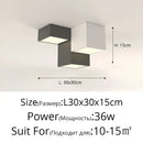Modern black & white decorbites geometric chandelier bedroom light