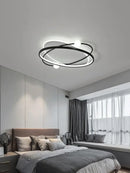 Modern black & white decorbites led ceiling light living room