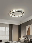 Modern black & white decorbites led ceiling light living room