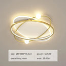Modern black & white decorbites led ceiling light living room