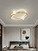 Modern black & white decorbites led ceiling light living room