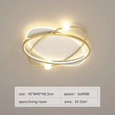 Modern black & white decorbites led ceiling light living room