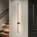 Modern black & white dimmable led wall lights bedroom sconce