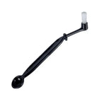 Modern black & white espresso machine brush cleaner kitchen tool