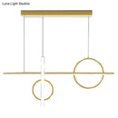 DecorBites™ Contemporary LED Suspension Ceiling Lamp with Acrylic Shade - Stylish Parlour Pendant Lighting Fixture