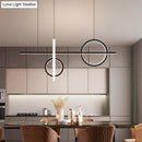 DecorBites™ Contemporary LED Suspension Ceiling Lamp with Acrylic Shade - Stylish Parlour Pendant Lighting Fixture