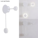 Modern black & white geometric wall sconce living room light fixture