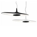 Modern black & white irregular pendant light dining room decorbites