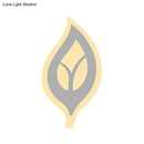 Modern black & white leaf sconce light bedroom wall lamp
