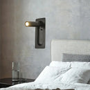 Modern black & white led bedside wall lamp bedroom reading light