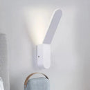 Modern black & white led lighting oval shape corridor wall sconce