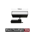 Modern black & white led linear grille track spotlights living room