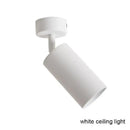 Modern black & white led track lamps – clothing store spotlights