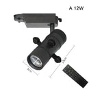 Modern black & white led track light gallery spotlight