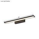 Modern black & white led vanity lamp – bathroom light fixture
