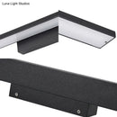 Modern black & white led vanity lamp – bathroom light fixture