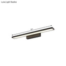 Modern black & white led vanity lamp – bathroom light fixture